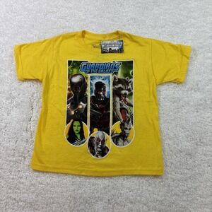Marvel Yellow Guardians Of The Galaxy Children's T Shirt